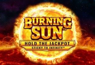 A fiery and vibrant image of the 'Burning Sun' game, capturing the intense and energetic atmosphere of the title.