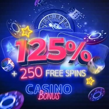 The informative banner that highlights the attractive starting bonus offer for new players, enticing them to register and take advantage of this special promotion.