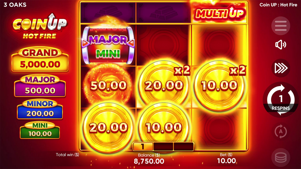 Coin Up: Hot Fire Demo