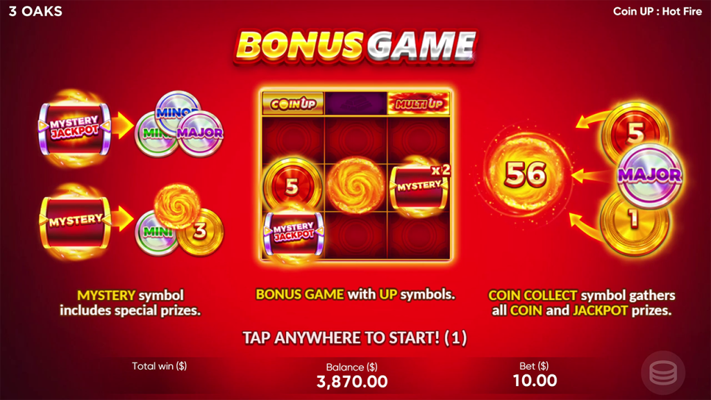 Coin Up: Hot Fire App