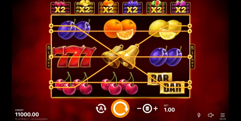 Hot Burning Wins App
